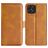 Mobigear Slim Magnet HONOR X8 Hülle Klapphülle Geldbörse - Cognac