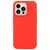 Mobigear Colors iPhone 14 Pro Max Hülle Flexibles TPU Backcover - Rot