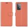 Mobigear Classic Samsung Galaxy A52s 5G Hülle Klapphülle Geldbörse - Cognac