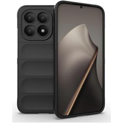 Mobigear Bumpy Xiaomi 15T Hülle Flexibles TPU Backcover - Schwarz