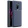 Mobigear Racing Sony Xperia XZ4 Hülle Flexibles TPU Backcover - Blau