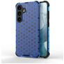 Mobigear Honeycomb Samsung Galaxy S24 Hülle Hardcase Backcover Stoßfest - Blau