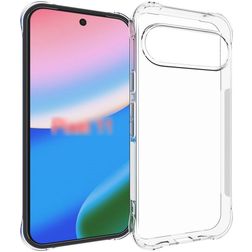 Mobigear Cushion Durchsichtig Google Pixel 11 Hülle Flexibles TPU Backcover - Transparent