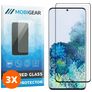 Mobigear Curved Samsung Galaxy S20 Plus Panzerglas Gehärtetes Glas Displayschutz - Hüllenfreundlich - Schwarz (3er Pack)