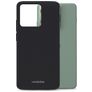 Mobilize Rubber Gelly Motorola Edge 70 Pro Hülle Flexibles TPU Backcover - Schwarz