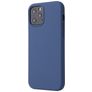 Mobigear Rubber Touch iPhone 12 Mini Silikon Hülle Backcover - Marineblau