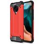 Mobigear Outdoor POCO F2 Pro Hülle Hardcase Backcover Stoßfest - Rot