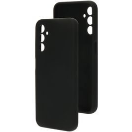 Mobiparts Samsung Galaxy A14 Silikon Hülle Backcover - Schwarz
