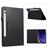 Mobigear Classic Samsung Galaxy Tab S11 Hülle Klapphülle + Stifthalter - Schwarz