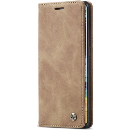 Caseme 013 Huawei Mate 30 Pro Hülle Klapphülle Geldbörse - Braun