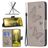 Mobigear Butterfly Nokia G11 Hülle Klapphülle Geldbörse - Grau