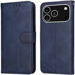 Mobigear Wallet iPhone 17 Pro Hülle Klapphülle Geldbörse - Blau