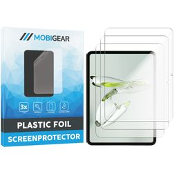 Mobigear OnePlus Pad Go Displayschutz Schutzfolie - Hüllenfreundlich (3er Pack)