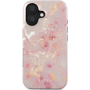 Burga Tough iPhone 16 Hülle Hardcase Backcover Stoßfest - Golden Coral
