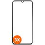 Mobigear Premium Motorola One Zoom Panzerglas Gehärtetes Glas Displayschutz - Hüllenfreundlich - Schwarz (3er Pack)