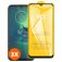Mobigear Premium Motorola Moto G8 Plus Panzerglas Displayschutz - Hüllenfreundlich - Schwarz (3er Pack)