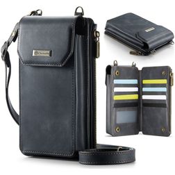 CaseMe ME40 Crossbody Handytasche - Large - Schwarz