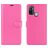 Mobigear Classic OPPO A53s Hülle Klapphülle Geldbörse - Magenta