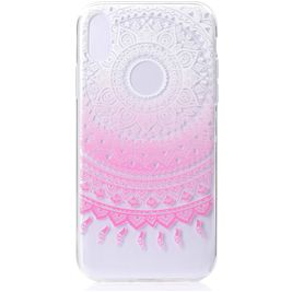 Mobigear Design iPhone XS Max Hülle Flexibles TPU Backcover - Mandala Pink Mobigear Design iPhone XS Max Hülle Flexibles TPU Backcover - Mandala Pink