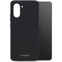 Mobilize Rubber Gelly OnePlus Nord CE5 TPU (flexibel) Backcover - Schwarz