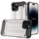 Mobigear Outdoor iPhone 14 Pro Max Hülle Hardcase Backcover Stoßfest - Silber