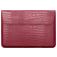 Mobigear Envelope Croco Laptop Sleeve 13 Zoll Laptop Hülle - Rot