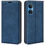 Mobigear Retro Slim HONOR X7 Hülle Klapphülle Geldbörse - Dunkelblau