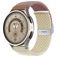 Mobigear Braided Dual Nylon Smartwatch Armband Klappschließe - 22-mm-Universalanschluss - Lila / Polarstern