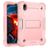 Mobigear ShieldStand iPad Mini 7 (2024) Hülle Kunststoff,Silikon Backcover + Stifthalter + Ständer - Pink