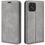 Mobigear Retro Slim HONOR X8 Hülle Klapphülle Geldbörse - Grau