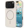 Mobiparts Slim Line iPhone 17 Pro MagSafe Hardcase Backcover - Off White