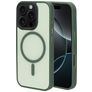 Mobiparts Hardcover iPhone 16 Pro MagSafe Hülle Hardcase Backcover - Satin Green