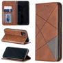 Mobigear Rhombus Slim iPhone 11 Hülle Klapphülle - Braun