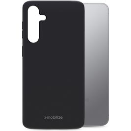 Mobilize Rubber Gelly Samsung Galaxy S26 Plus Hülle Flexibles TPU Backcover - Schwarz