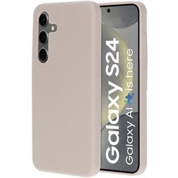 Mobiparts Samsung Galaxy S24 Silikon Hülle Backcover - Soft Salmon