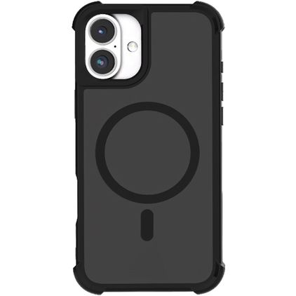 Mobigear Armor Shield iPhone 16 MagSafe Hülle Hardcase Backcover - Schwarz