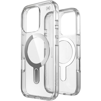 Speck Presidio Perfect Clear Durchsichtig iPhone 16 Pro MagSafe Hülle Hardcase Backcover Stoßfest - Transparent