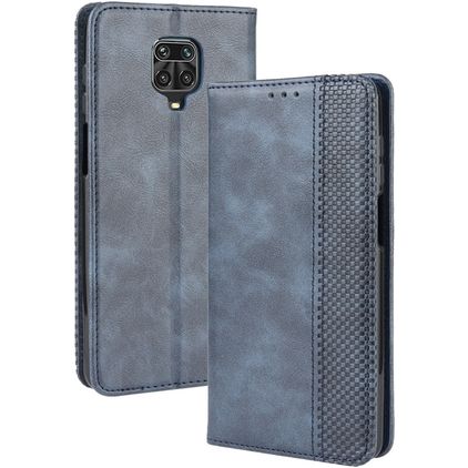 Mobigear Sensation Xiaomi Redmi Note 9S Klapphülle Portemonnaie - Blau