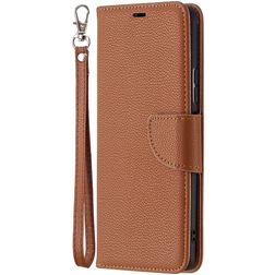 Mobigear Excellent Xiaomi Redmi Note 10 Pro Hülle Klapphülle Geldbörse - Cognac