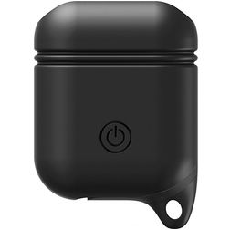 Xccess Shockproof Apple AirPods 1 Hülle Flexibles Silikon - Schwarz