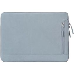 Mobigear Dual Zip Laptop Sleeve 15 - 16 Zoll Laptop Hülle - stahlblau