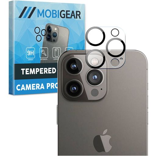 Mobigear iPhone 16 Pro Panzerglas Gehärtetes Glas Kameralinsen Schutz - Hüllenfreundlich