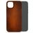 Mobilize Premium iPhone 15 Plus MagSafe Hülle Echtes Leder Backcover - Burned Cognac