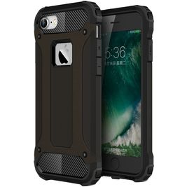 Mobigear Outdoor iPhone 7 Hülle Hardcase Backcover Stoßfest - Schwarz