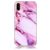 Mobigear Marble iPhone XS Hülle Flexibles TPU Backcover - Pink