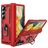 Mobigear Armor Ring Samsung Galaxy Z Fold 6 Hülle Hardcase Backcover Stoßfest mit Ringhalter - Rot