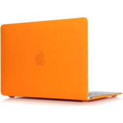 Mobigear Matte MacBook Air 11 Zoll (2010-2016) Hardshell Hülle Laptop Cover MacBook Case - Orange - Modell A1370 / A1465