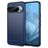 Mobigear Brushed Slim Google Pixel 9 Pro Hülle Flexibles TPU Backcover - Blau