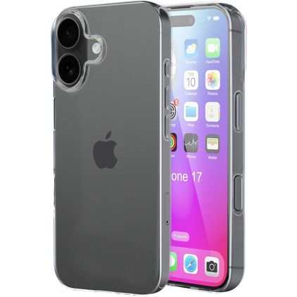 Mobiparts Classic Durchsichtig iPhone 17 Hülle Flexibles TPU Backcover - Transparent