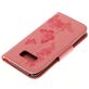 Mobigear Butterfly Samsung Galaxy S8 Hülle Klapphülle Geldbörse - Pink